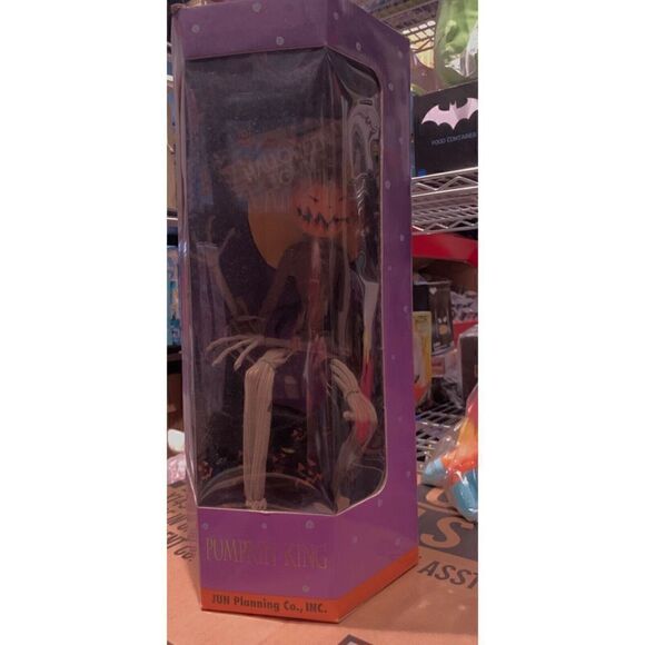 Jun Planning 1999 Nightmare Before Christmas Jack  Pumpkin King  NIB LE 2400 - Picture 2 of 12